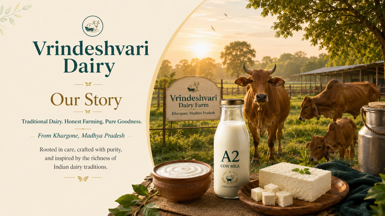 Vrindeshvari Dairy — our story